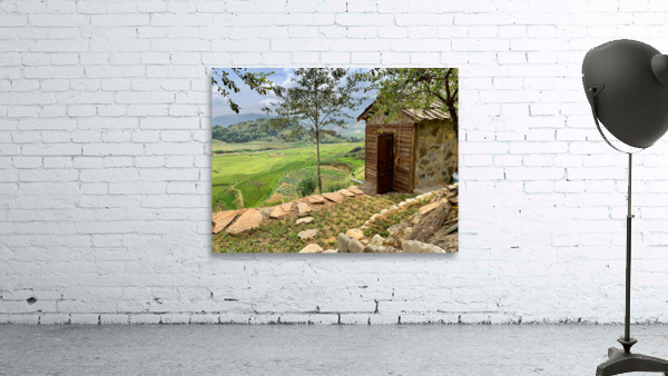 Little House by the Rice Fields Wall Preview