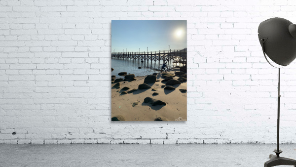 Rock Throwing by the Bamboo Bridge Wall Preview