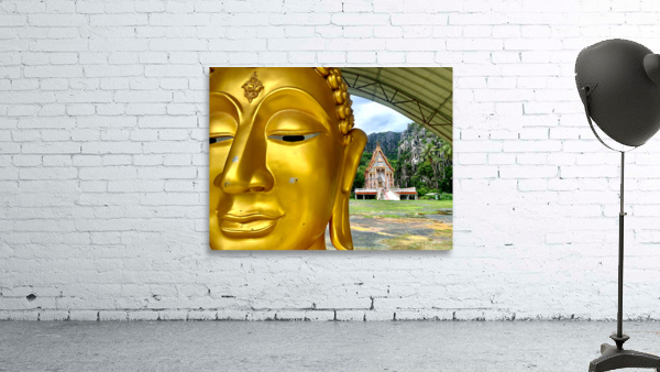 The Temple Behind Buddha Wall Preview