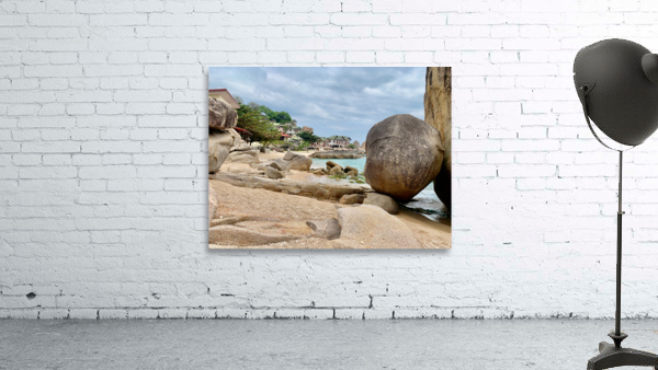 Big Rock on the Beach Wall Preview