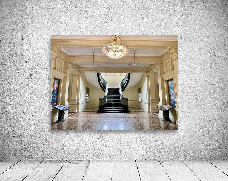 Fancy Museum Entrance Wall Preview