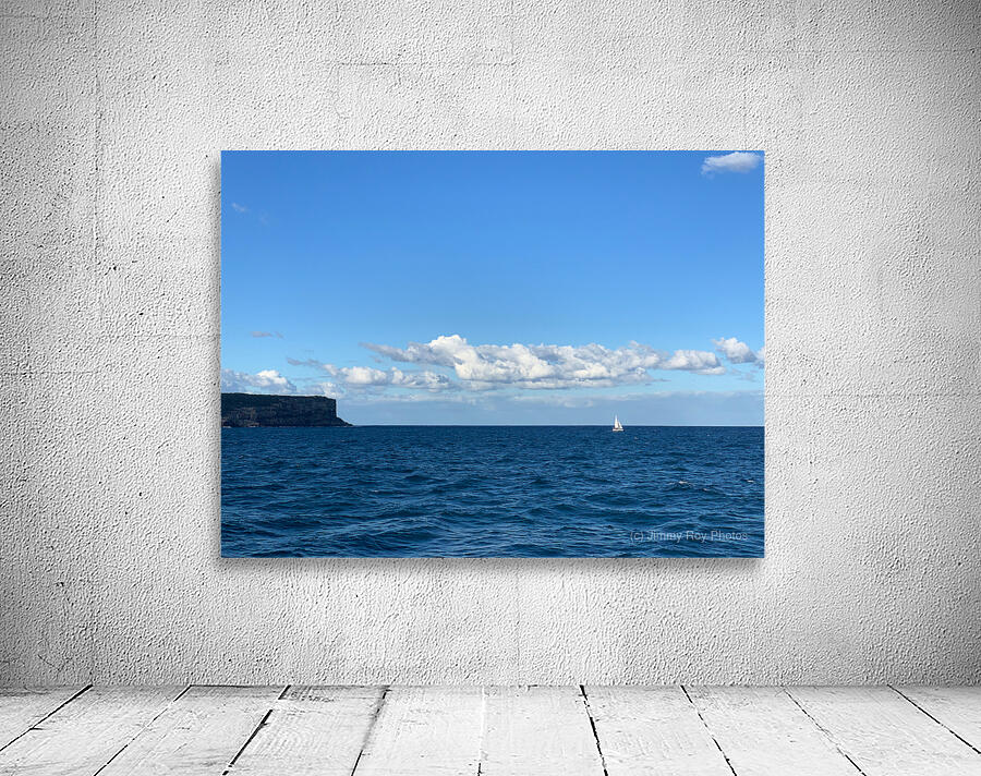 Lonely Sailing Wall Preview