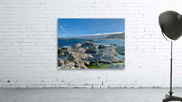 Light Gray Pancake Rocks Wall Preview