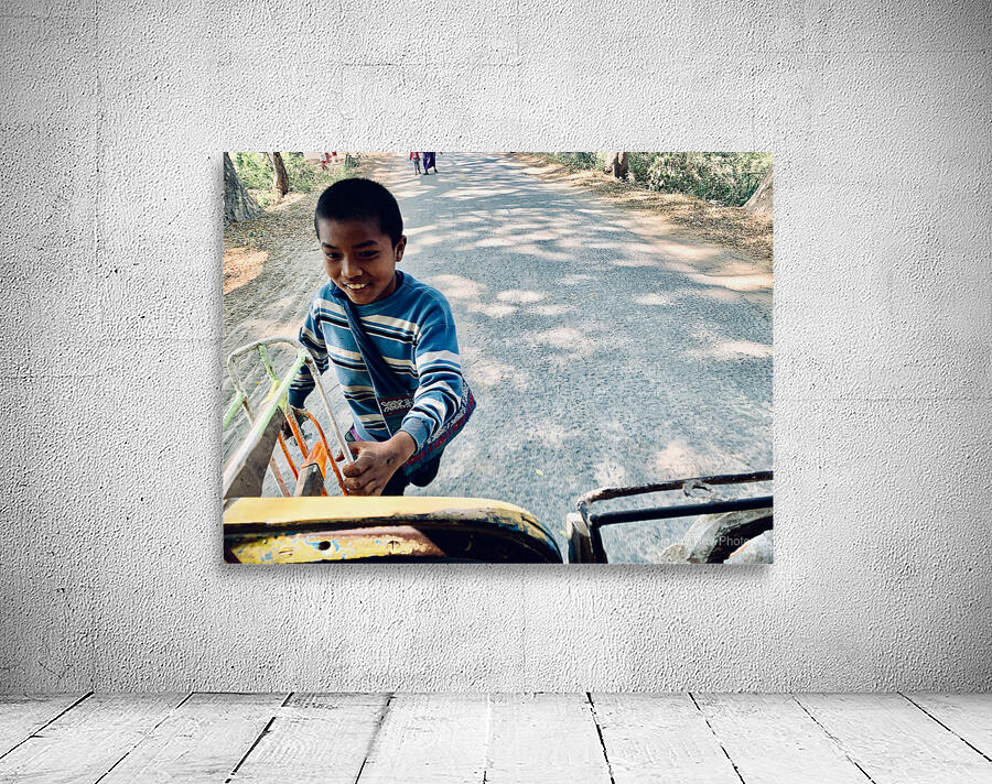 Running for the Bus Wall Preview