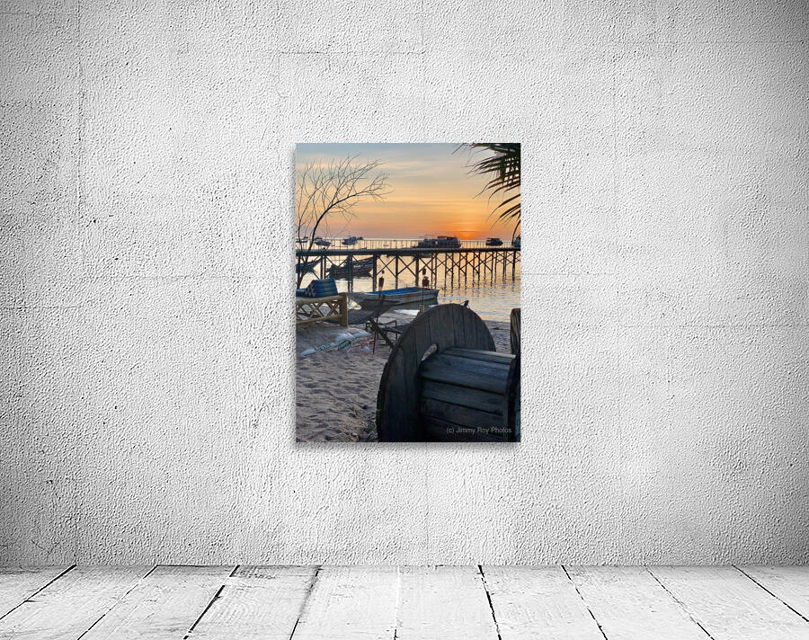 Sunset From the Beach Wall Preview