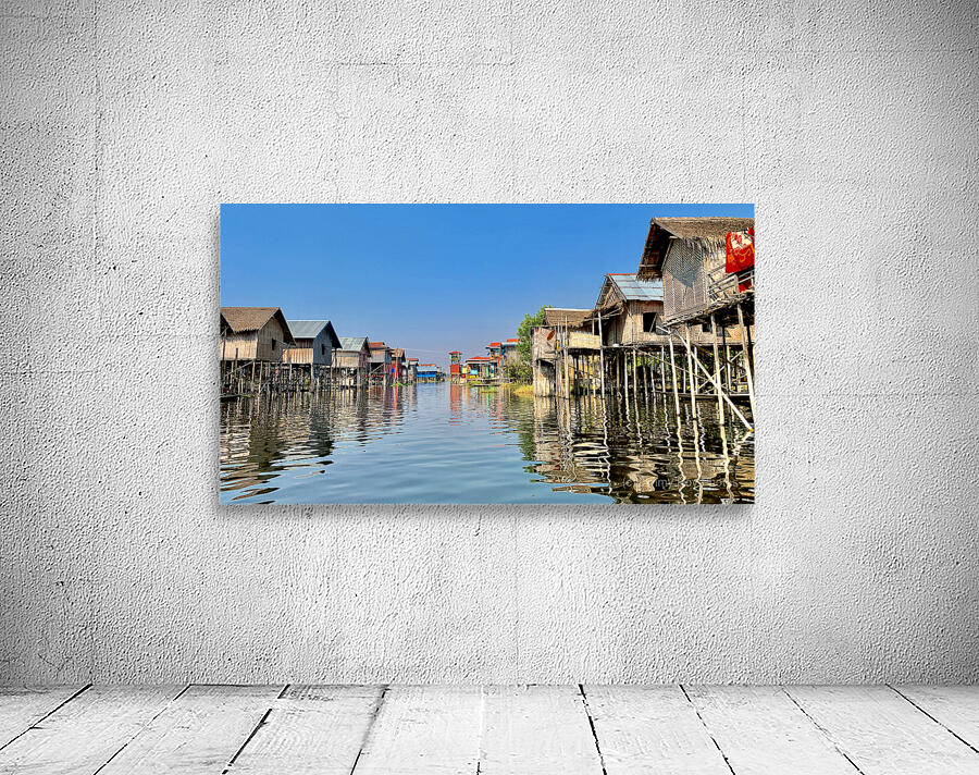 Inle Lake Reflections 4 Wall Preview
