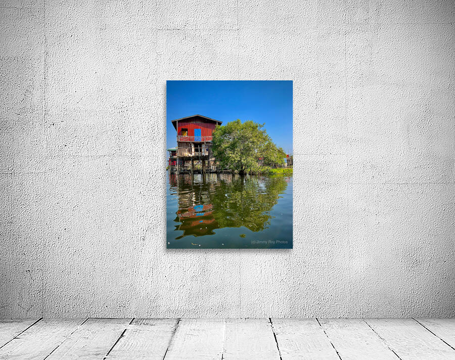 Inle Lake Reflections 2 Wall Preview