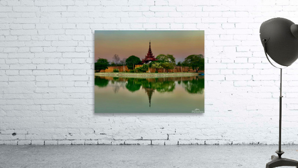 Reflections of Mandalay 2 Wall Preview