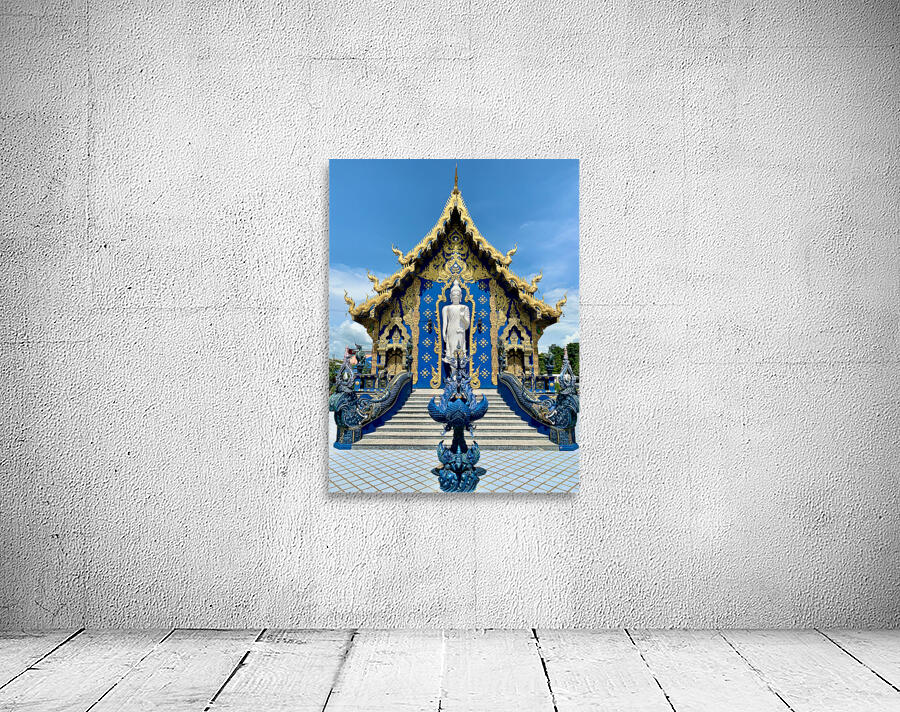 Wat Rong Suea Ten Blue Temple 2 Wall Preview