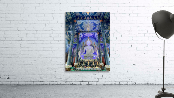 Wat Rong Suea Ten Blue Temple 3 Wall Preview