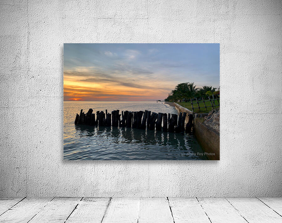 Sunset at the End Wall Preview