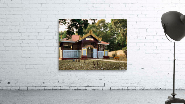 Dog Going to Temple Wall Preview