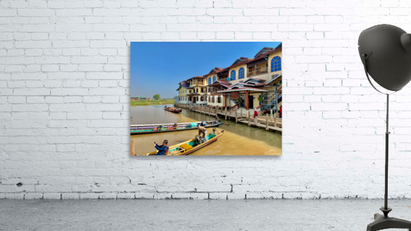 Inle Lake Shops Wall Preview