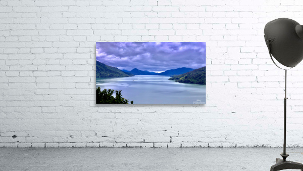 Grey Sky Over the Lake Wall Preview
