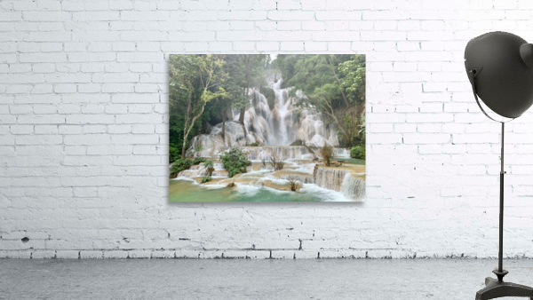 Kuang Si Waterfalls 1 Wall Preview