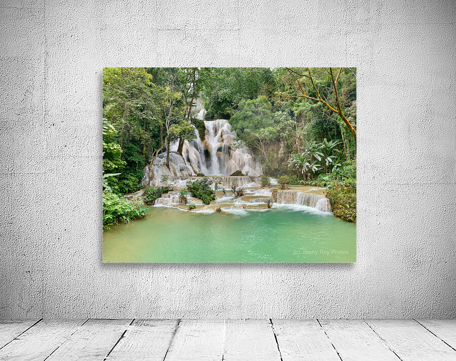 Kuang Si Waterfalls 2 Wall Preview