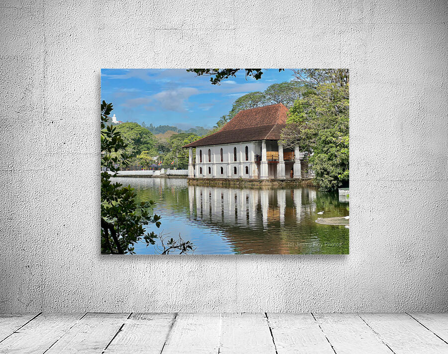 Ulupen Geya on Kandy Lake 2 Wall Preview