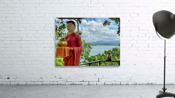 The Monkey and the Monk Wall Preview