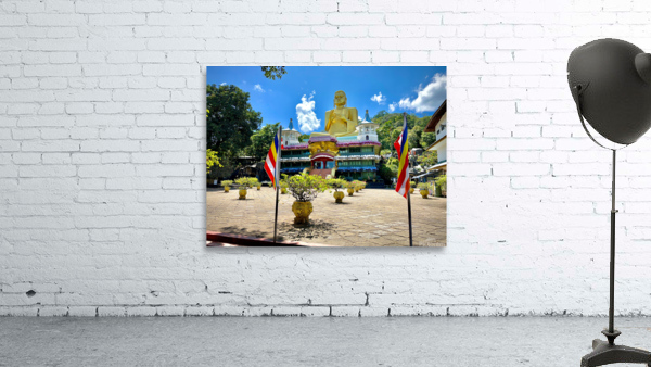The Golden Buddha of Dambulla Wall Preview