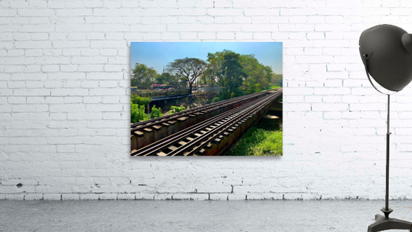 Train Bridge Wall Preview