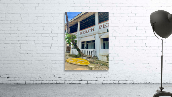 White Beach Building Wall Preview