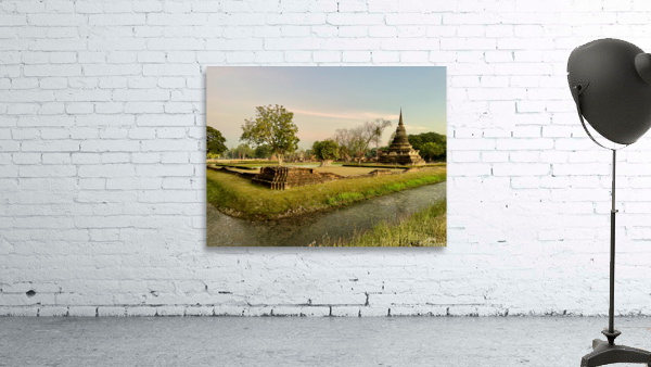 Temple by the Stream Wall Preview