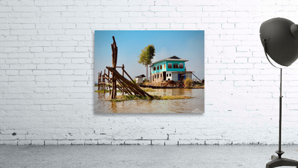 Inle Lake House Wall Preview