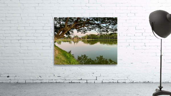 Temple Reflections Wall Preview