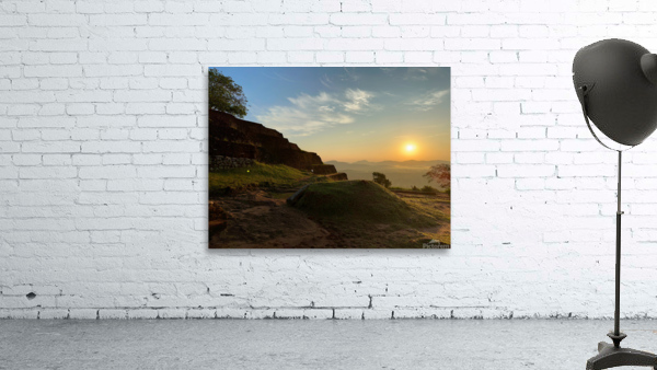 Sunrise on Top of Sigiriya Sri Lanka 3 Wall Preview