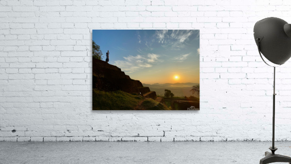 Sunrise on Top of Sigiriya Sri Lanka 2 Wall Preview