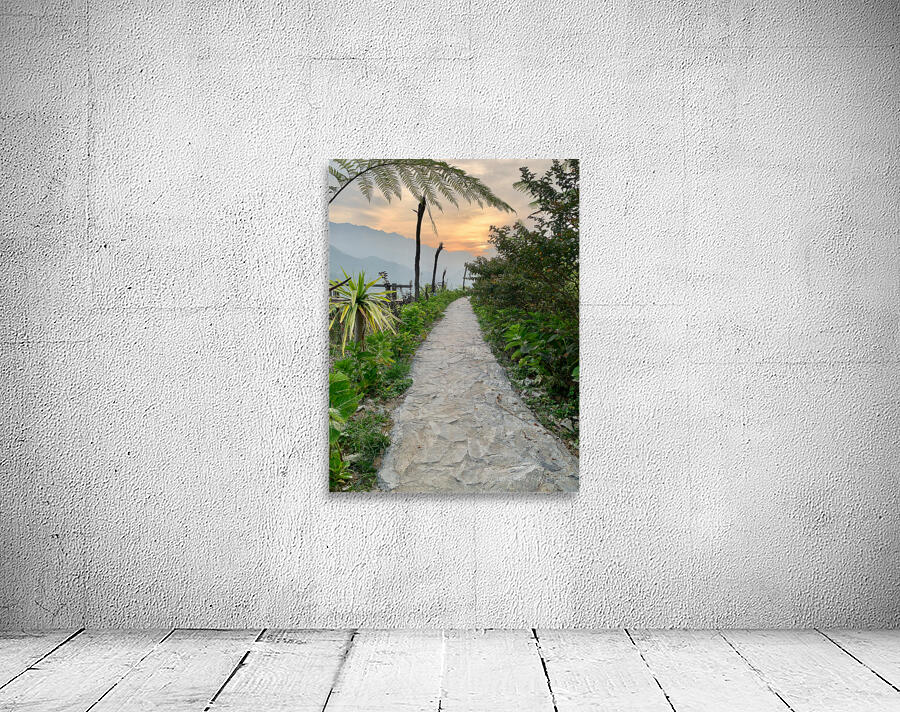 Walking to the Sunset Wall Preview