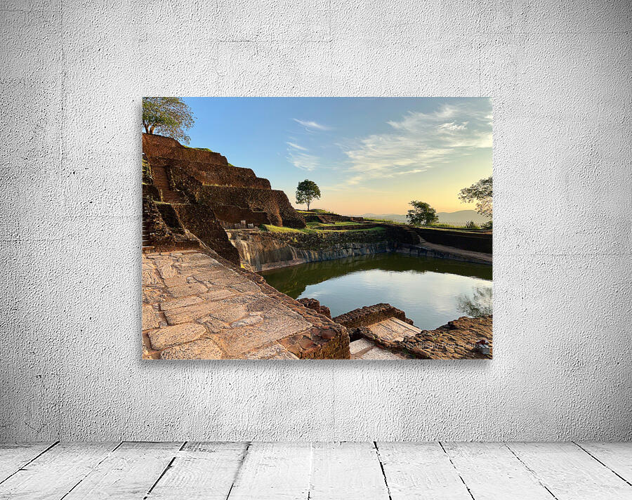 Sunrise on Top of Sigiriya Sri Lanka 8 Wall Preview