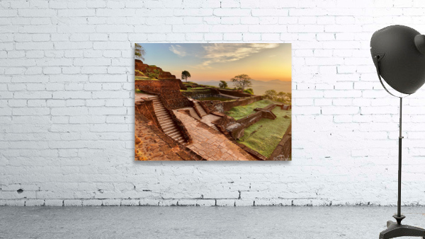 Sunrise on Top of Sigiriya Sri Lanka 5 Wall Preview