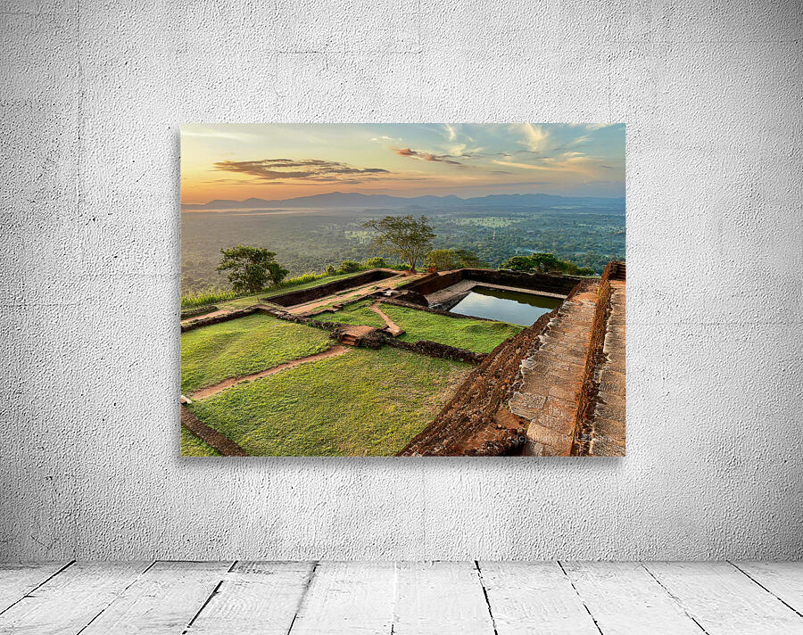 Sunrise on Top of Sigiriya Sri Lanka 7 Wall Preview