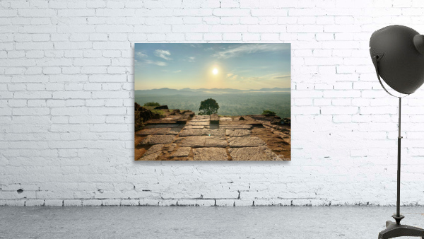 Sunrise on Top of Sigiriya Sri Lanka 11 Wall Preview