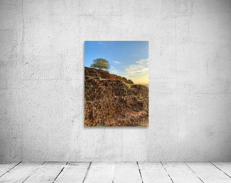 Sunrise on Top of Sigiriya Sri Lanka 13 Wall Preview