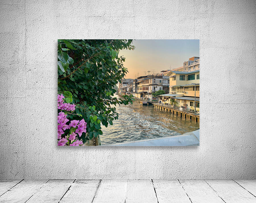 Bangkok Waterway Wall Preview