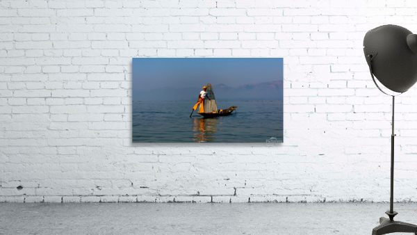 Inle Lake Fisherman 3 in Myanmar Wall Preview