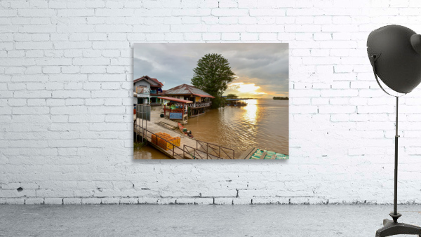 Don Det Sunset Laos 2 Wall Preview