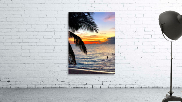 Sunset Bath Wall Preview