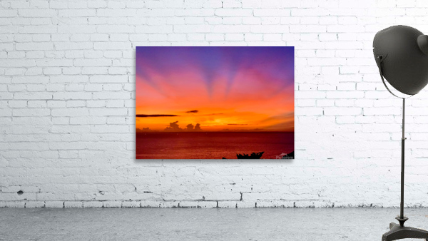 Amazing Colorful Sunset 2 Wall Preview