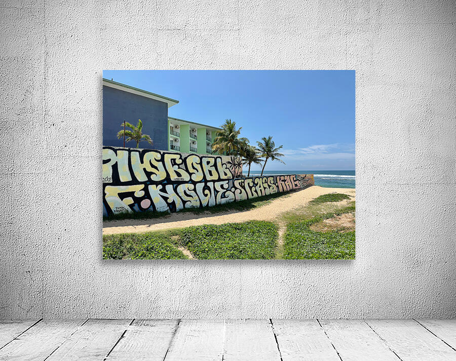 Graffiti by the Sea Wall Preview