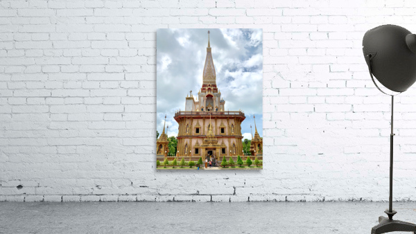 Chalong Temple Phuket Thailand 2 Wall Preview