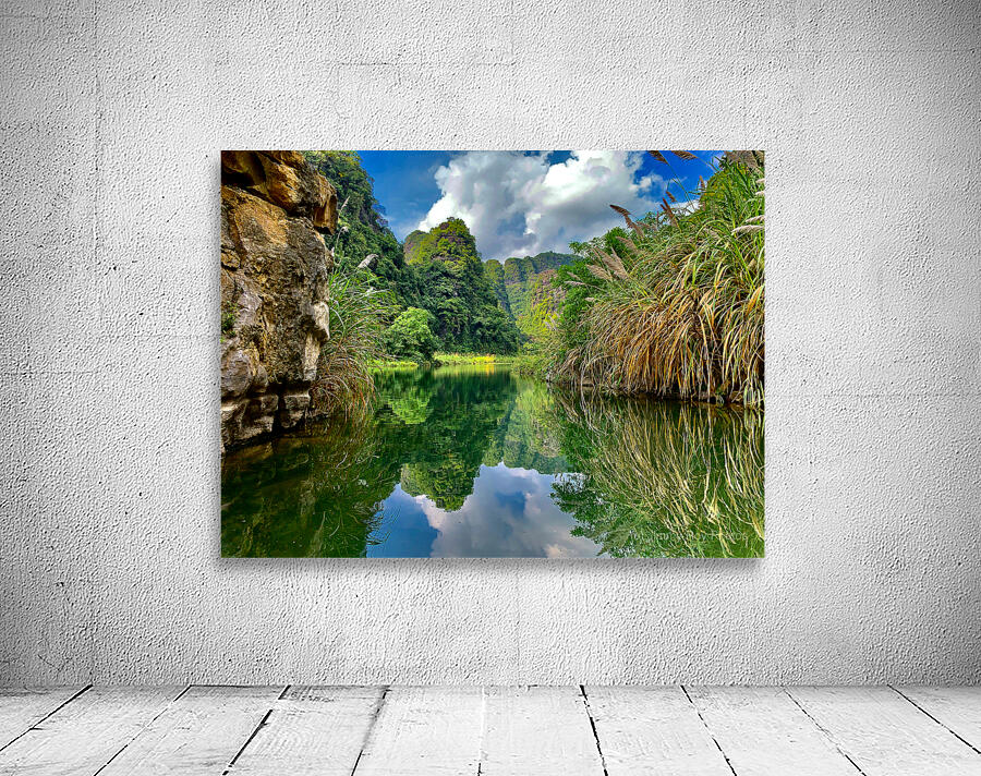 Ninh Binh Reflections Vietnam 5 Wall Preview