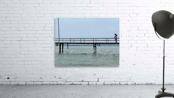 The Lady on the Bridge Wall Preview