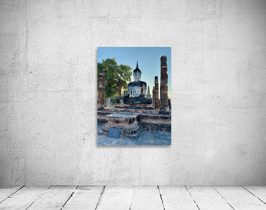 Wat Mahathat Temple Old Sukhothai Thailand 3 Wall Preview