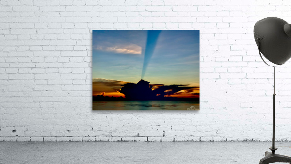 Sunset Ray 2 Wall Preview