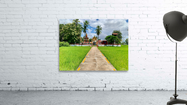 Don Khon Island Temple Laos Wall Preview