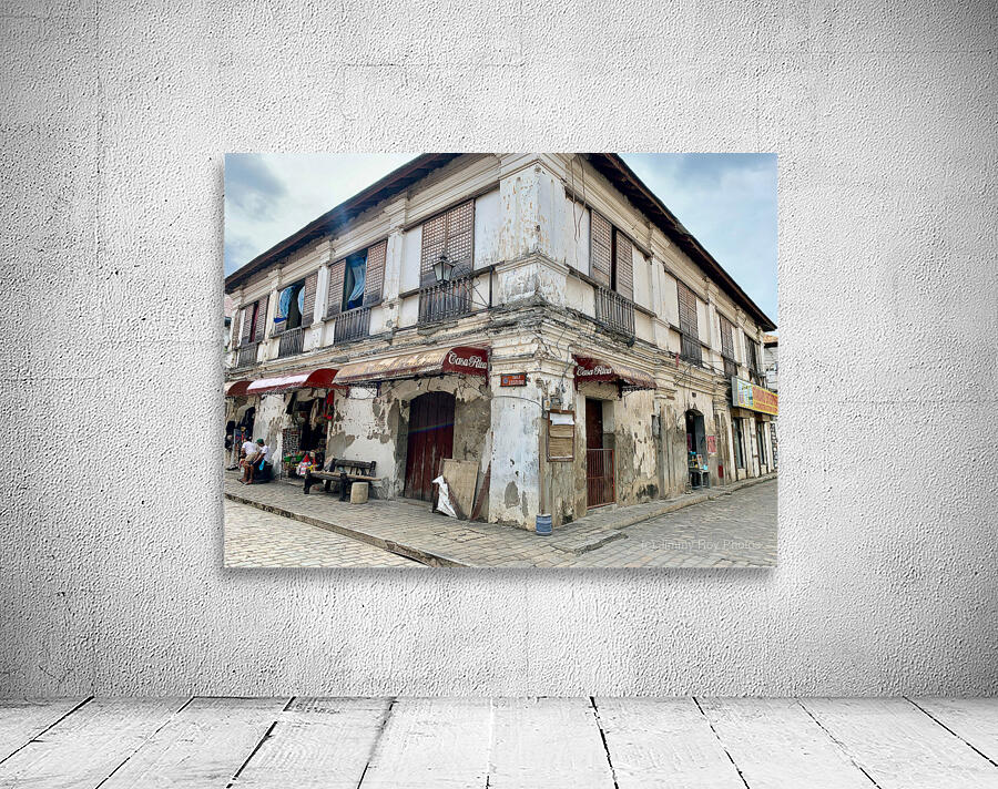 Vigan Street Corner Philippines Wall Preview