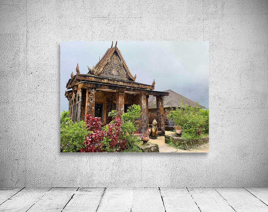 Preah Monivong Temple Bokor Cambodia Wall Preview